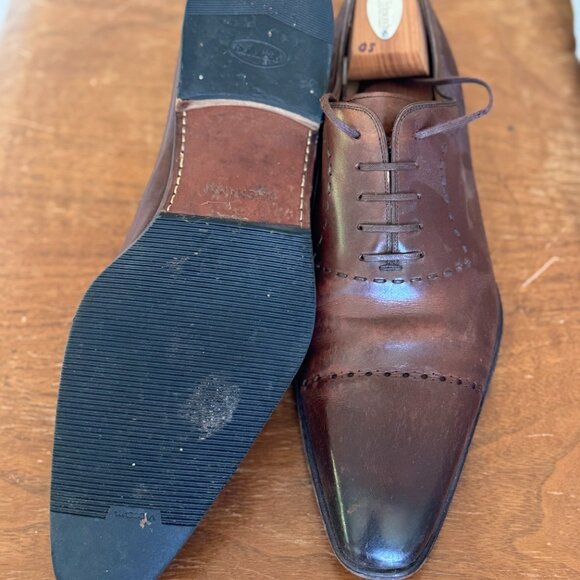 Magnanni Leather Loafers in Concac SZ 11M main image 9